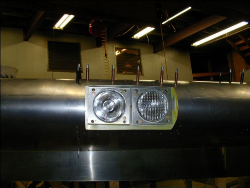 Install HID Xenon landing and taxi lights.